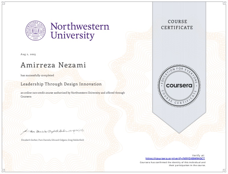 Card 2 Certificate